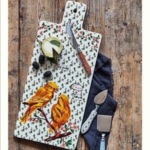 NWOT Anthropologie Compagnon Cheese Board